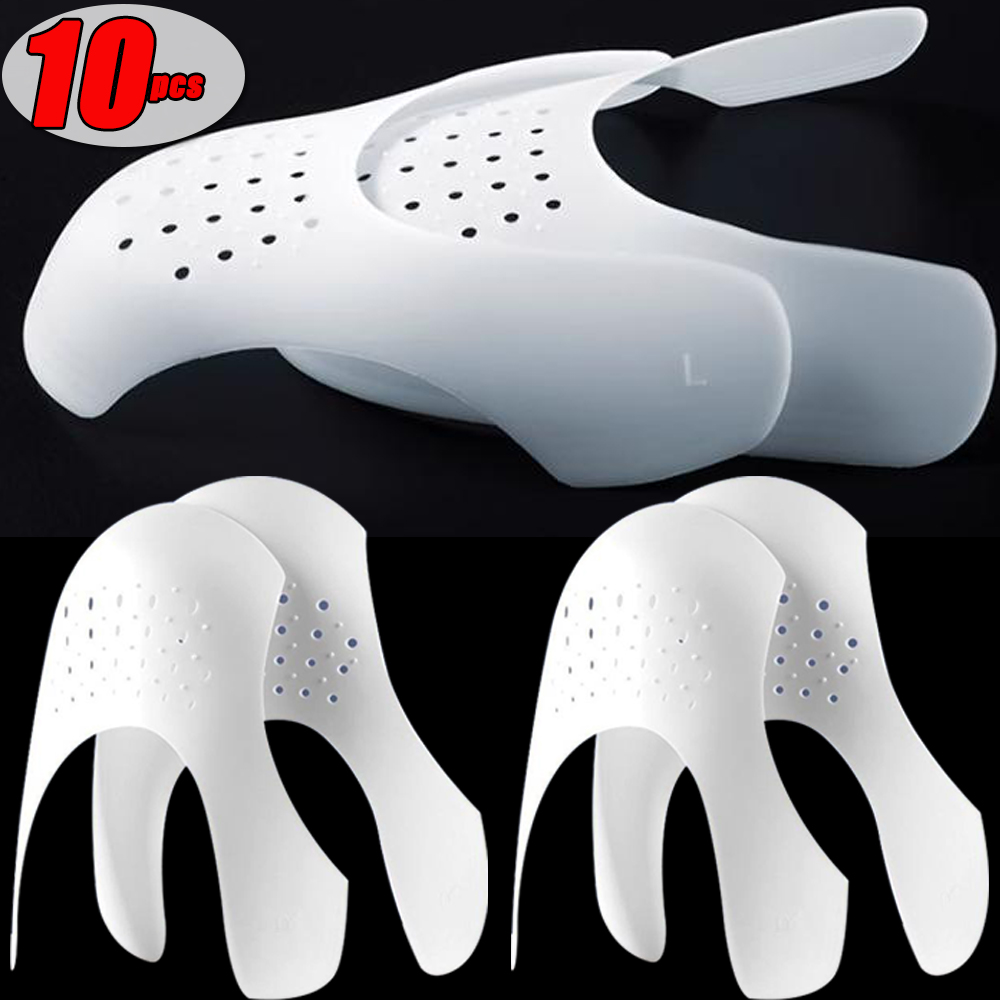 Sneaker Care Crease Protector - 10Pcs Protector รองเท้าหัว Stretcher รองเท้าผ้าใบ Anti