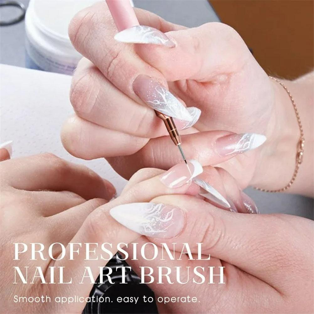 ชุดแปรงเพ้นท์เล็บ 5 ชิ้น ขนาด  - Brush Bristle Set บทวิจารณ์และราคา