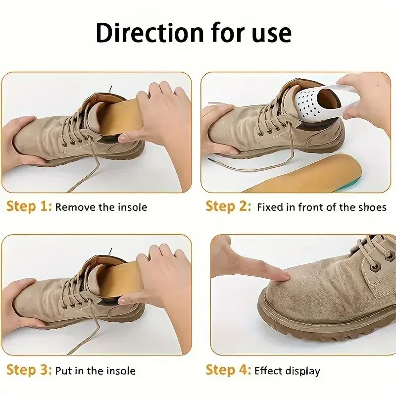 แผ่นกันยับรองเท้า 4 ชิ้น สำหรั - Sneaker Care Crease Protector บทวิจารณ์และราคา
