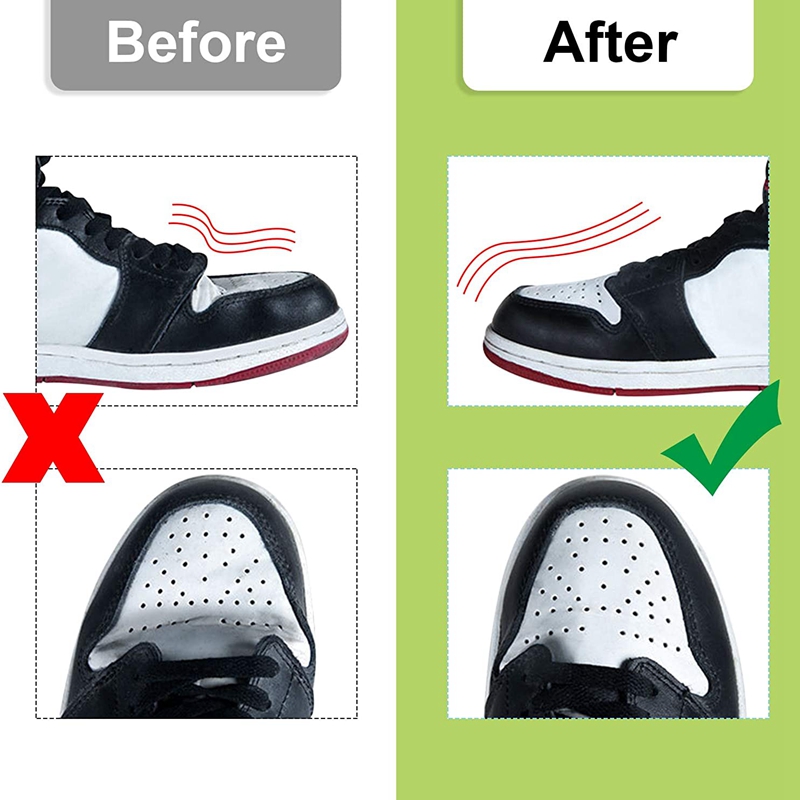 รองเท้าป้องกันรอยพับ2ชิ้นป้องก - Sneaker Care Crease Protector บทวิจารณ์และราคา