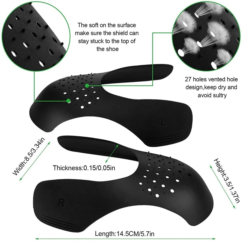 ตัวป้องกันรอยยับรองเท้า ป้องกั - Sneaker Care Crease Protector บทวิจารณ์และราคา