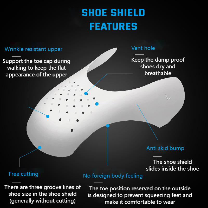 รองเท้าผ้าใบลําลองรองเท้าต่อต้ - Sneaker Care Crease Protector บทวิจารณ์และราคา