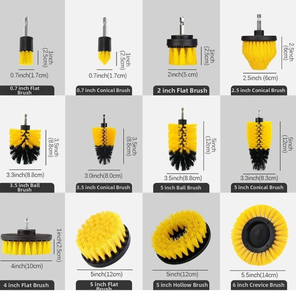 ชุดแปรงขัดแบบหัวกลม 5 ชิ้น พร้ - Brush Bristle Set บทวิจารณ์และราคา
