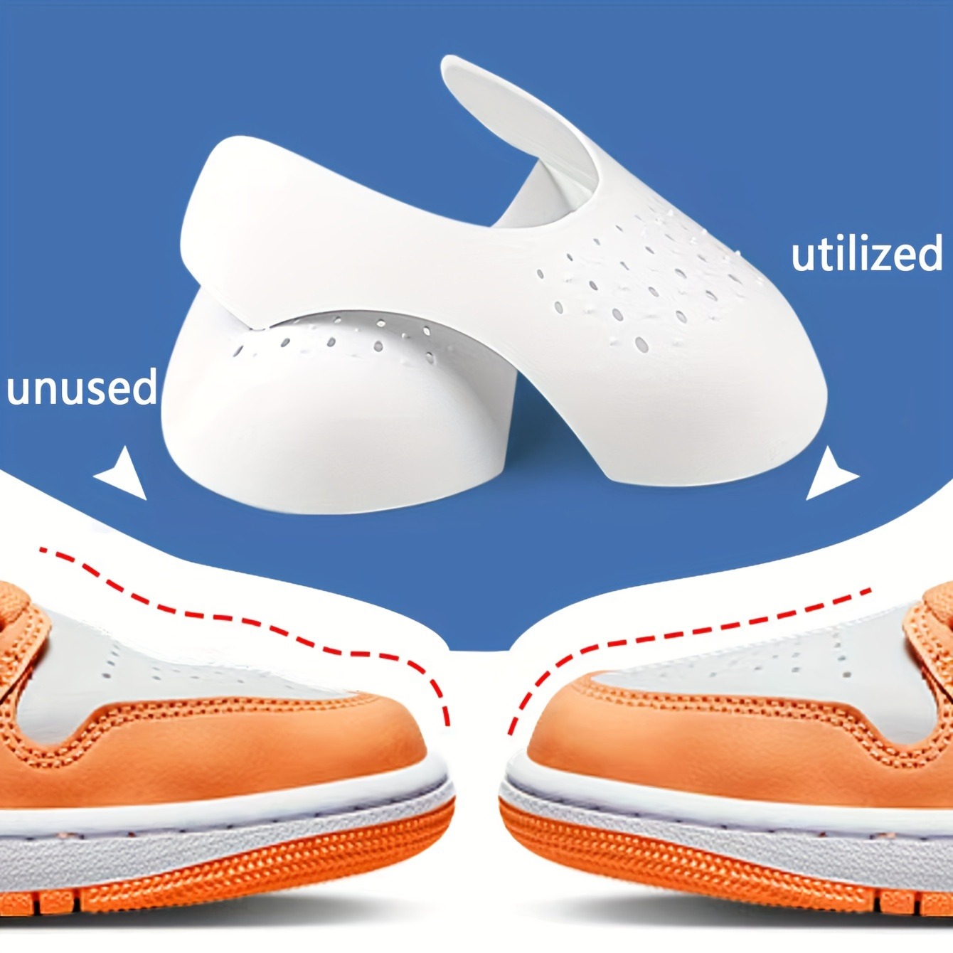 แผ่นกันยับรองเท้า 4 ชิ้น, ตัวป - Sneaker Care Crease Protector บทวิจารณ์และราคา