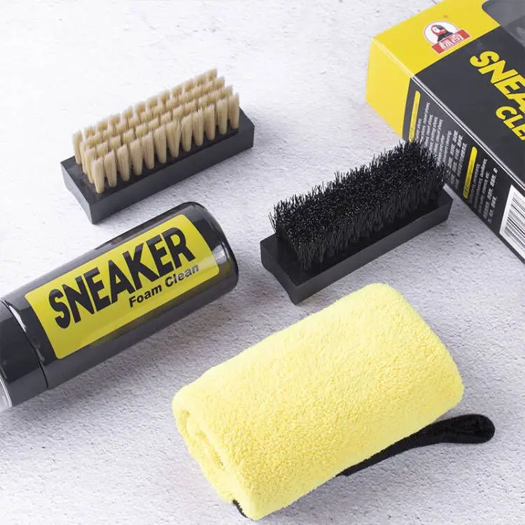 โฟมกันน้ํารองเท้าผ้าใบทําความส - White Sneaker Care Kit บทวิจารณ์และราคา