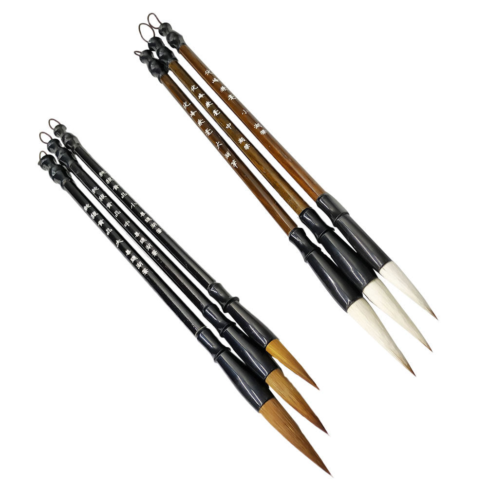 ชุดพู่กันเขียนพู่กันจีน 6 ชิ้น - Brush Bristle Set บทวิจารณ์และราคา