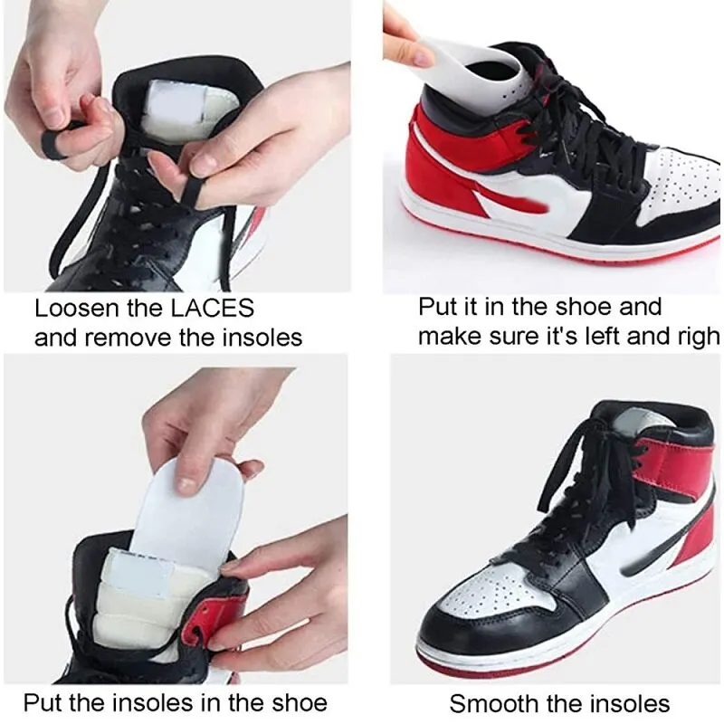 แผ่นรองกันยับรองเท้าผ้าใบ 1 คู - Sneaker Care Crease Protector บทวิจารณ์และราคา