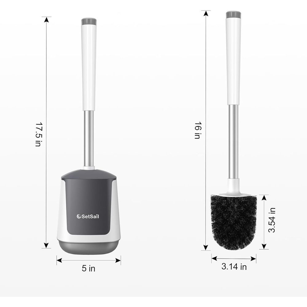 ที่ใส่แปรงขัดโถสุขภัณฑ์แบบฝาปิ - Brush Bristle Set บทวิจารณ์และราคา