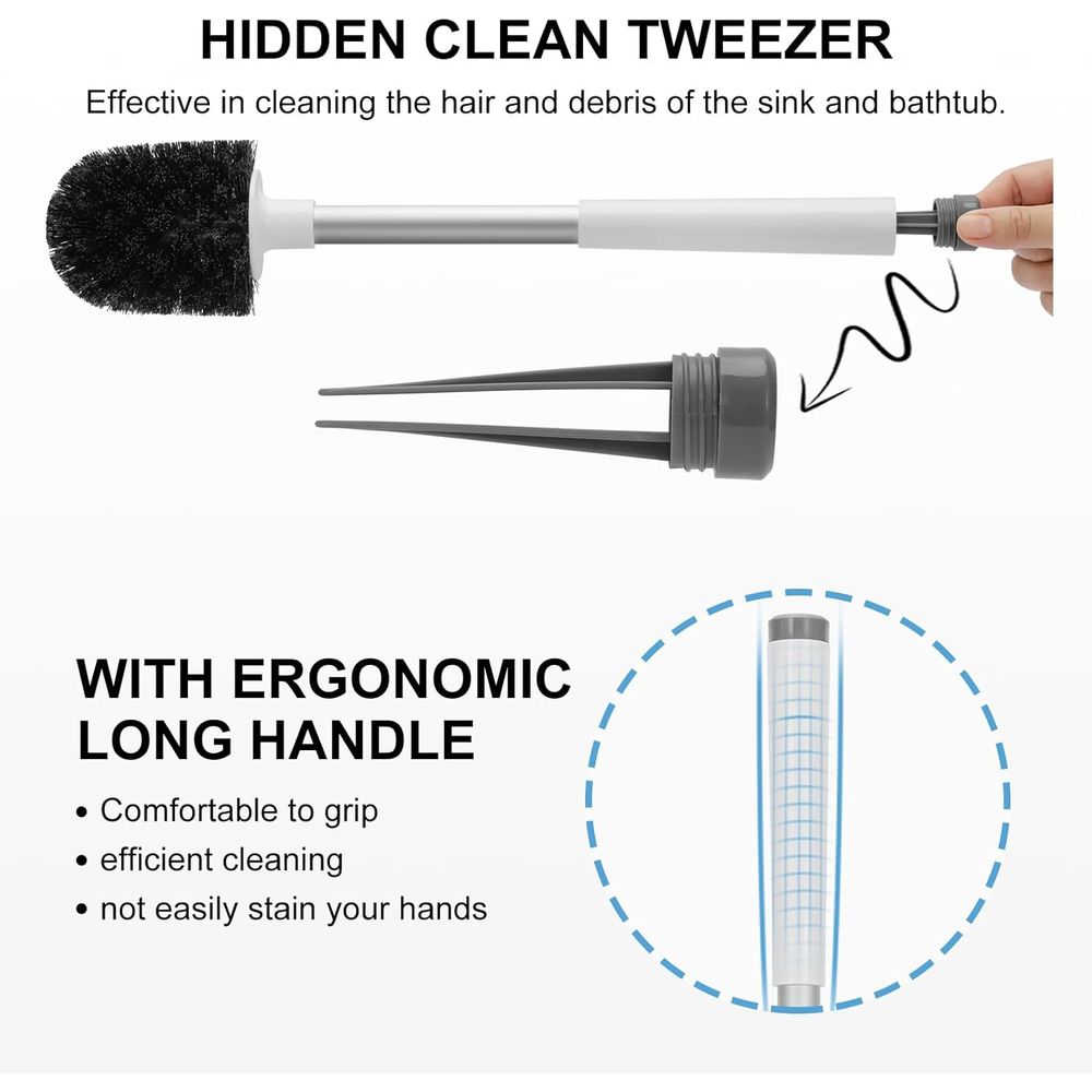ที่ใส่แปรงขัดโถสุขภัณฑ์แบบฝาปิ - Brush Bristle Set บทวิจารณ์และราคา